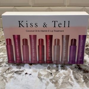 Kiss & Tell tinted lip balms
